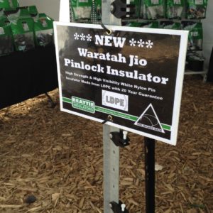 Waratah Jio post with high strength pinlock